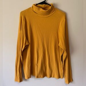 Old Navy Golden, Ribbed Turtleneck Long Sleeve